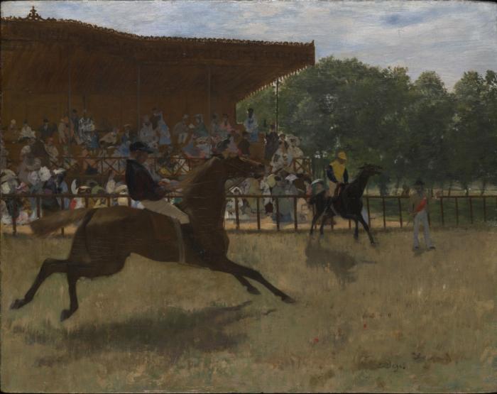 Edgar Degas The False Start,